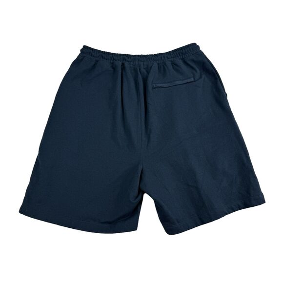 Alfani Mens Moisture Wicking Drawstring Fleece Pajama Shorts Navy Blue S - Picture 4 of 4